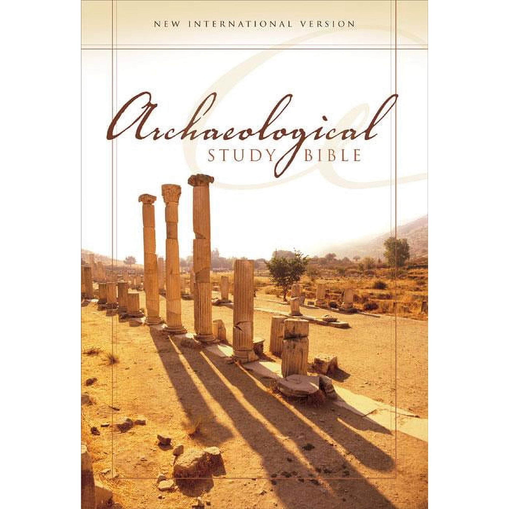 Archaeological Study Bible-NIV: An Illustrated Walk Through Biblical History and Culture (Hardcover)