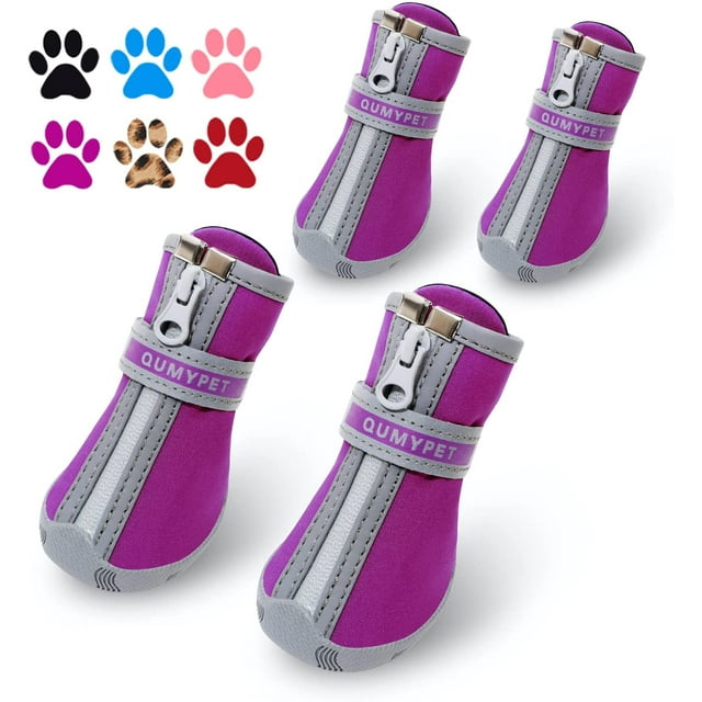 Zapatos para perros QUMY para perros pequeños, botas para perros cachorros y Pa