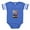 Royal Blue, variant on CafePress - Power Rangers Disco - Cute Infant Baby Football Bodysuit
