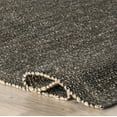 thumbnail image 6 of nuLOOM Elfriede Jute Blend Charcoal 2' x 3' Farmhouse Area Rug, 6 of 9