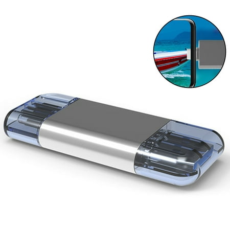 Image of 1 pcs USB Type C SD Card Reader USB 3.0 Micro SD Card Reader Adapter Used for SD-3C SD Micro SD TF Micro SD