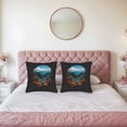 thumbnail image 2 of Vibrant Coral Reef Throw Pillow Covers 18x18in Set of 2 - Colorful Underwater Scene for Couch Bed or Car Decor, 2 of 8