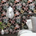 thumbnail image 4 of Vintage Floral Blooms Peel and Stick Wallpaper, 4 of 25