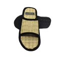 thumbnail image 5 of Quickkshop Natural Korai Grass Mat Eco-Friendly Slider for Women & Girl | Osho Slipper Stylish Comfortable Lightweight (Black, numeric_5), 5 of 5
