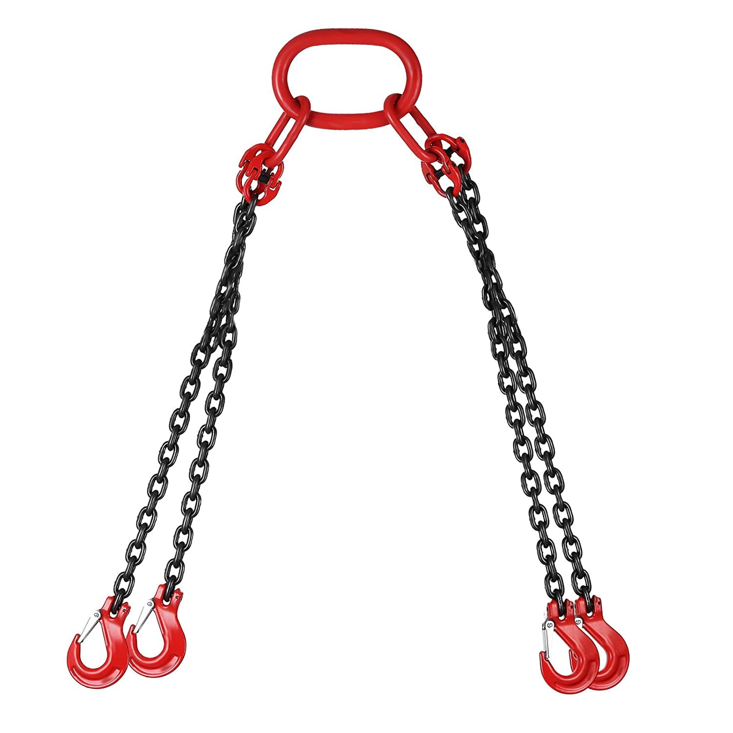 VEVOR Chain Sling 59" 4 Legs with Sling Hooks and Adjusters Grade 80