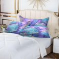 thumbnail image 6 of Coolnut Colorful Bubbles Plush Pillowcase, Luxury Soft King Pillow Case for Hair and Skin, Standard Size Pillow Covers with Zipper Closure, 21x54in #82 Home Decor Gifts, 6 of 7
