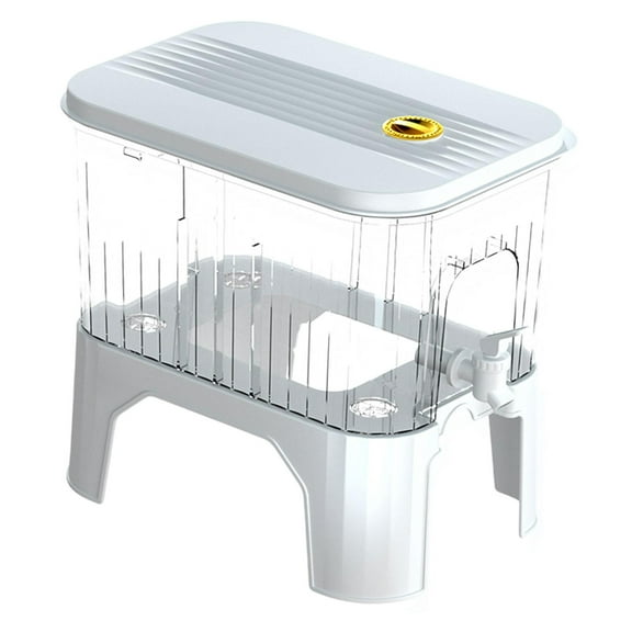 FashionCha Refrigerator Beverage Dispenser Cold Water Jug Ice Tea Juice Pitcher Cold Kettle XL without Filter