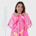 thumbnail image 4 of Manta con capucha portátil capa para niños suave y comodo de gran tamaño, 4 of 10