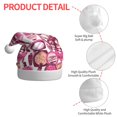 thumbnail image 4 of Haiem Cute Girl Pattern Santa Hat Confortable Velvet Christmas Hat for Christmas Party Favors Fit for Adults Men Women, 4 of 6
