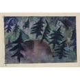 thumbnail image 2 of Kate Traumann Steinitz 14x11 Gold Ornate Wood Frame and Double Matted Museum Art Print Titled - The Pine&nbsp;Trees (1921-22), 2 of 4