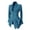 Sky Blue, variant on Cardigans for Women Womens Tops Women Long Sleeve Retro Lace Trim Button Up Vintage Irregular Tailcoat Outwear