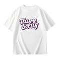 thumbnail image 4 of Shadoumai Girls Shirts Size 10-12 Solid Color O Neck Shirt Short Sleeve T-Shirt Modern Fit Back To School Season Multicolor Shirts for Kids, 4 of 4