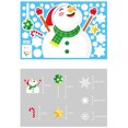 thumbnail image 3 of onlyliua Fin de Temporada Pegatinas Electrostáticas Navideñas Concopos de Nieve para Puertas y Ventanas., 3 of 6