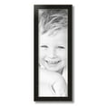 thumbnail image 2 of ArtToFrames 8x23 inch Raw Edge Black Picture Frame, Black MDF Poster Frame (4460), 2 of 8