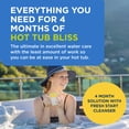 thumbnail image 2 of FROG Serene Floating System and Pipe & Jet Cleanser for Hot Tubs - Prefilled Hot Tub Sanitizer and Deep Clean Purge - Sanitizing Minerals & Bromine - 4 Month Fresh Start Bundle, 2 of 8
