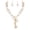 ST0023-Nature-, variant on Natural Seashell Choker Necklace, Starfish Shell, Freshwater Pearl, Mother of Pearl, Earrings Jewelry Set for Women