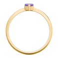 thumbnail image 4 of Heart Birthstone Ring - Amethyst (February), 4 of 6