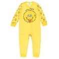 thumbnail image 4 of Sesame Street Big Bird Pajamas Toddler Fleece Footless Sleeper One Piece PJ, 4 of 7