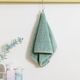 thumbnail image 5 of XGFHYJEH Hand Towel, Towel Clearance, Hand Towels Under $5, Hand Towels for Bathroom, Spring Hand Towel, Towel For Bath, Hand, Face, Gym, Spa, Polyester, 70*35cm, Green, 5 of 5