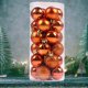 thumbnail image 2 of Bolas De Decoración Navideña Juego de 24 bolas de plástico para árbol de Navidad de 40 mm para colgar JASKFLY, 2 of 9