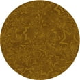 thumbnail image 1 of Ahgly Company Indoor Round Patterned Blood Red Brown Area Rugs, 8' Round, 1 of 6