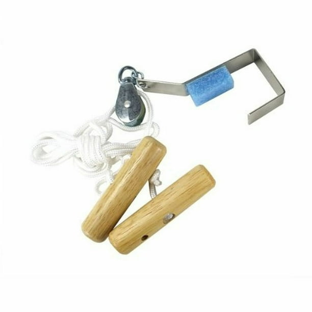 Premium Overhead Overdoor Wooden Handles Shoulder Therapy Exercise