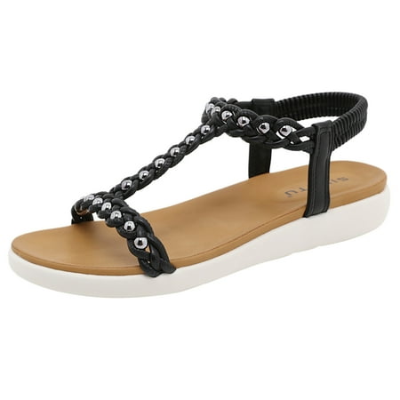 

Sandals Women National Style Characteristic Flat Light Sole Bohemian Large Size Shoes