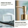 thumbnail image 4 of Simple Style Shell-shape Ceramic Pump Bottle Ceramic Soap Dispenser Bottle, 4 of 5