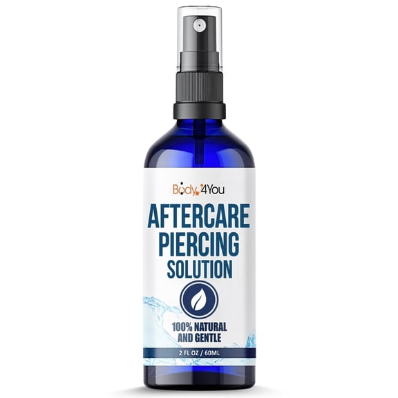 BodyJ4You Piercing Aftercare Spray - Sea Salt Sterile Saline Solution Mist
