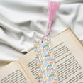 thumbnail image 6 of Kdxio Zebra Colourful Print Metal Tassel Bookmarks,Perfect Gift for Art Lovers and Bookworms Metal Bookmarks for Women, 6 of 8