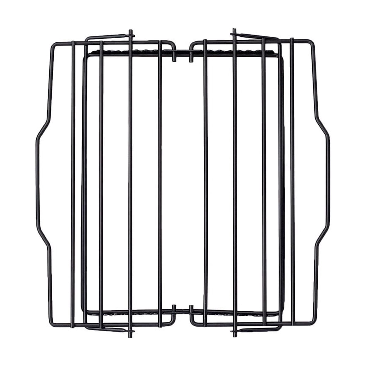Norpro Adjustable V-Shaped Roasting Rack, 7 x 11 Inches, Black