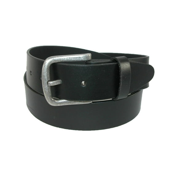 CTM Leather Removable Buckle Bridle Belt (Men Big & Tall)