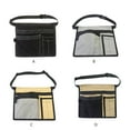 thumbnail image 2 of Decodeary Sac de Ceinture Utilitaire Portable pour Jardin Résistant aux Déchirures et à Multiples Poches, Sangle Réglable, Pochette de Ceinture pour Outils de Jardin en Tissu, Gris, 1 Ensemble, 2 of 6
