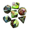 thumbnail image 3 of Paquete de 7 Dados Poliéd Acrílicos para DND RPG MTG Juegos de C Zulema dados poliédricos, 3 of 8
