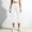 White, variant on Womens Capri Pants Lightweight Loose Straight Multi‑Pocket Cropped Hiking Pants Beige