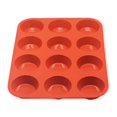 thumbnail image 1 of Bandejas para Muffins de Silicona Tazas Bandejas para Hornear Magdalenas, Antiadherentes y para Microondas perfecl Muffin bandeja para hornear, 1 of 8