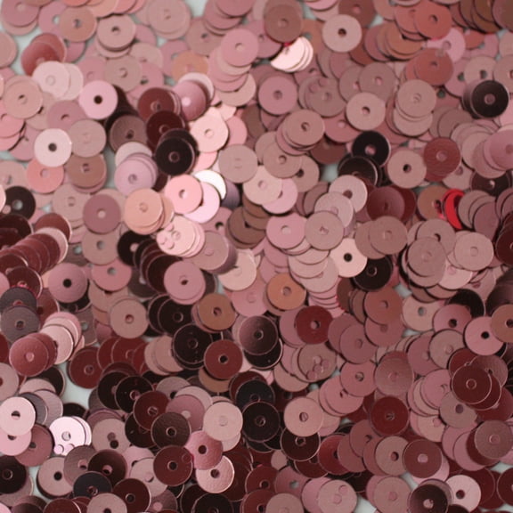 Pink Sequins 5mm Shiny Metallic Made in USA