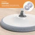 thumbnail image 2 of 6 pcs  Replacement Mop Head Round Shape Mop Head Refill Household Clean Tools, 2 of 8