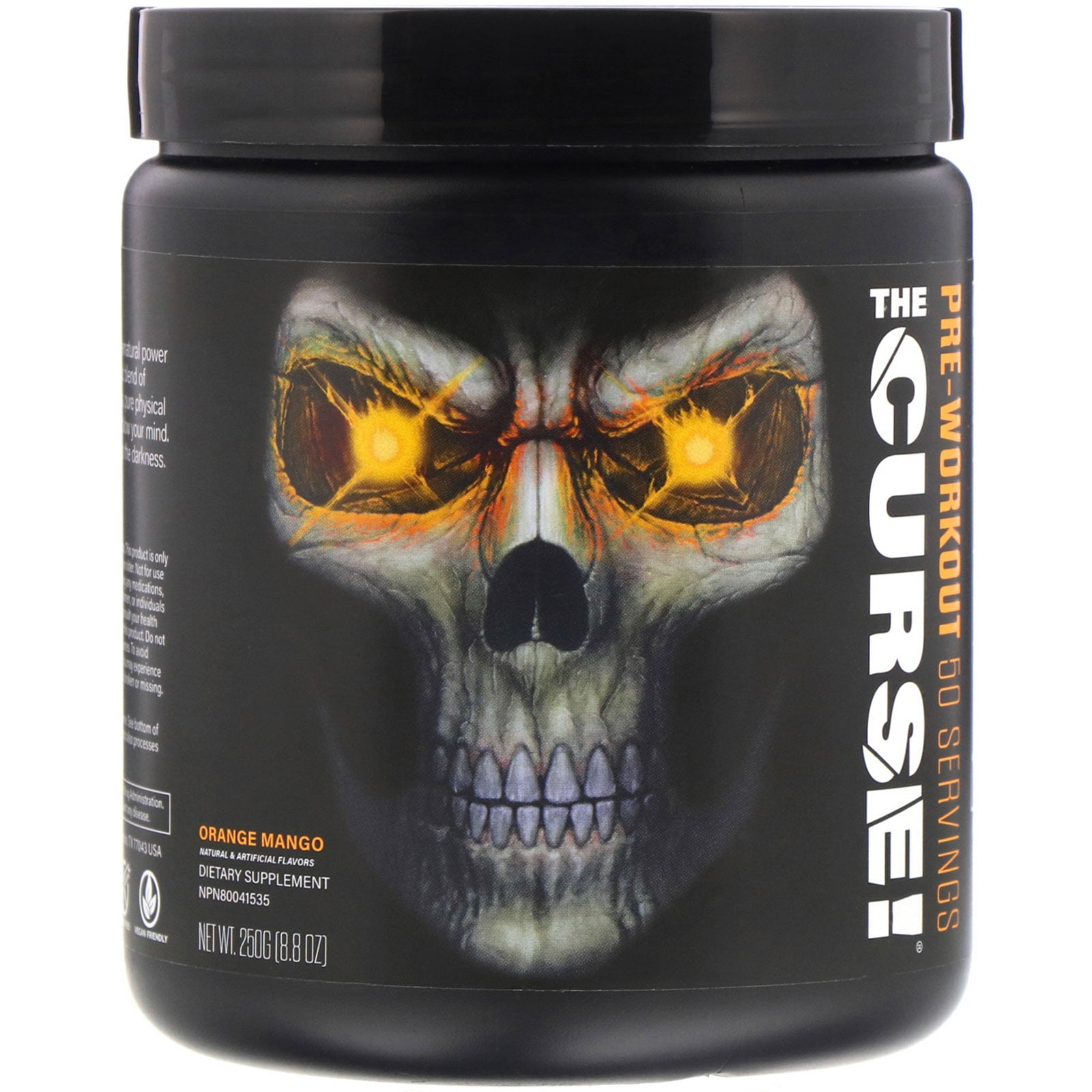 JNX Sports The Curse, Pre Workout, Orange Mango, 8.8 oz (250 g