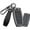B Leather-keychain-black, variant on Key Fob Cover Compatible with Genesis G80 GV80 GV70 G90 8 Button Keychain Case Holder Protector,A Leather-keychain-black
