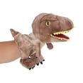 thumbnail image 4 of Plush Dinosaur Hand Toy, Soft Dinosaur Hand Toy Teaching Colorful Multi Function Collectible  For Preschool Green,Brown,Blue, 4 of 8