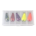 thumbnail image 4 of Señuelo Pesca Con Cuchara Giratoria Cebo Artificial Lentejuelas Giratorias Metal Wobbler 5 Uds., 4 of 4