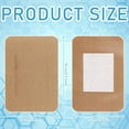 thumbnail image 2 of y Large Bandages 3 x 4 Inch Wound Care Flexible Adhesive Bandages Latex ee Fabric Bandages for Care and Protect Wounds Large Size for First Aid Wound Care Assorted Bandages (100 Pcs), 2 of 5