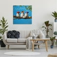 thumbnail image 5 of Stupell Industries Floral Birds Relaxing Teatime Cupcakes Tree Branch, 30 x 30, Design by Lucia Heffernan, 5 of 5