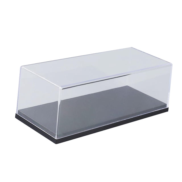 Vitrina de Exposición para Coches de Modelo a Escala 1 43 Caja de Exhibición Organizador Protector de Acrílico Transparente a Prueba de Polvo Adecuad