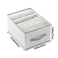 thumbnail image 3 of Bdday Storage Cabinet Foldable Clothing Storage Box Wardrobe Classification Container Household Clothing Bedroom Socks Pants Drawer Organizers Closet Storage Organizer, 3 of 7
