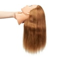 thumbnail image 4 of Cabello 100% humano con cabeza de maniquí, 20 a 22 cm, con pinza, 4 of 6