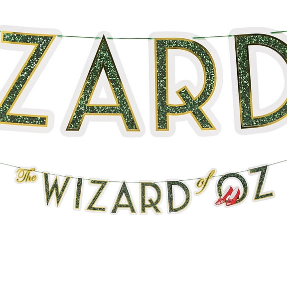 7 Ft. The Wizard of Oz Ready-to-Hang Cardstock Party Garland