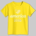 thumbnail image 2 of mgoYE Girls Boy's American 250th Anniversary Printed Casual Sweatshirt 250 Years 1776–2026 Patriotic Shirt 250th Anniversary USA Shirt Crew Neck(Yellow,7-8 Years), 2 of 5