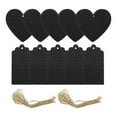 thumbnail image 3 of 100Pcs Display Board Wood Black for Home Office Halloween, 3 of 4